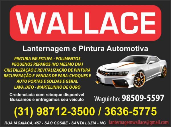 Wallace Lanternagem e Pintura Automotiva
